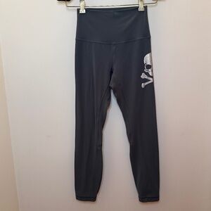 Lululemon Soul Cycle Skull Leggings